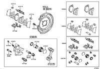 0446633130-PAD KIT, DISC BRAKE, REAR