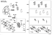 0446560280-PAD KIT, DISC BRAKE, FRONT