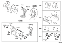 4773007090-CYLINDER ASSY, FRONT DISC BRAKE, RH