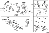 0446533471-PAD KIT, DISC BRAKE, FRONT