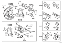 0446530330-PAD KIT, DISC BRAKE, FRONT