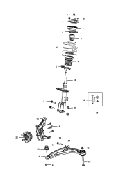 68210979AA-ISOLATOR SPRING