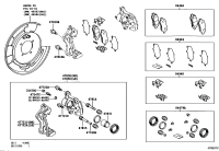 044660E030-PAD KIT, DISC BRAKE, REAR