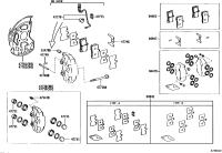 044650W060-PAD KIT, DISC BRAKE, FRONT