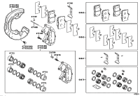 0446530410-PAD KIT, DISC BRAKE, FRONT