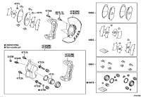 04465F4030-PAD KIT, DISC BRAKE, FRONT