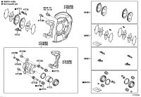 0447828060-CYLINDER KIT, DISC BRAKE, FRONT