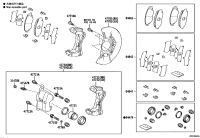 0446506150-PAD KIT, DISC BRAKE, FRONT