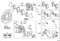 478300N042-CYLINDER ASSY, REAR DISC BRAKE, RH