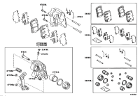 0446622190-PAD KIT, DISC BRAKE, REAR