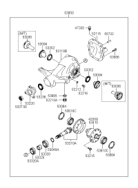 530003C030-CARRIER ASSY-DIFFERENTIAL