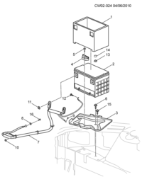 5487512-Harn, starter solenoid