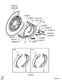 4600A155-LEVER,P/BRK OPERATING,RH