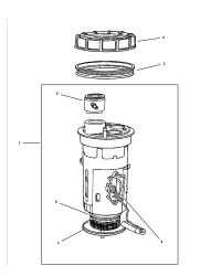 52005389-Nut, fuel pump module