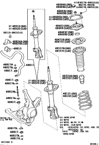 481310D270-SPRING, FRONT COIL, RH/LH
