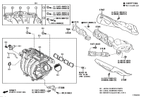 17138F2040-Stay, intake manifold