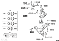 43211F4030-KNUCKLE, STEERING, RH