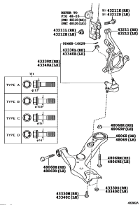 432110R010-KNUCKLE, STEERING, RH