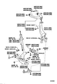 4807653010-Bracket sub-assy, lower arm, no.2