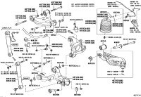 423040C010-CARRIER SUB-ASSY REAR AXLE RH