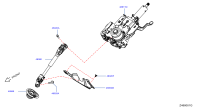 480804CL0A-LOWER JOINT-STEERING