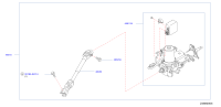 48080EM00A-LOWER JOINT-STEERING