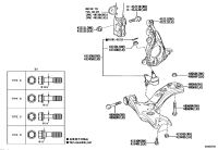 4806802400-Arm sub-assy, front suspension, lower no.1 rh