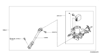 48810ED51B-COLUMN ASSY-STEERING