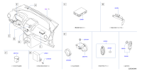 28268EW800-SWITCH ASSY-REMOTE
