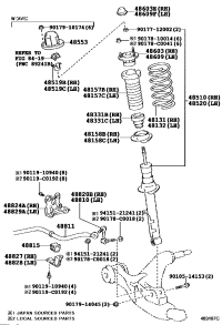 481310P030-SPRING, FRONT COIL, RH/LH