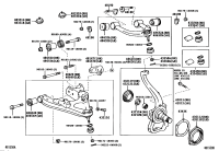 4332469035-Cover, front upper ball joint dust, rh/lh