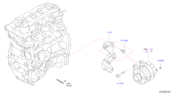 11710BB00A-BRACKET-ALTERNATOR