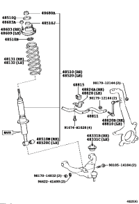 4851080395-ABSORBER ASSY