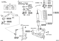 4813160G50-SPRING, FRONT COIL, RH/LH