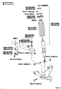 4813160D00-SPRING, FRONT COIL, RH/LH