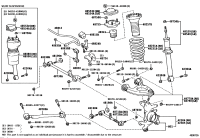 4873050031-ARM ASSY, REAR SUSPENSION, NO.2