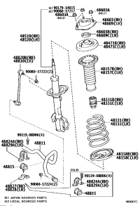 485108Z155-ABSORBER ASSY