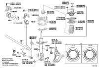 481310E450-SPRING, FRONT COIL, RH/LH