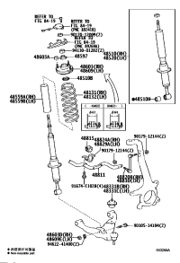 4851069195-Shock absorber assy-fr lh