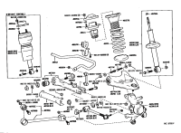 4873050010-ARM ASSY, REAR SUSPENSION, NO.2