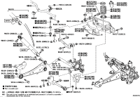 4871742010-BRACKET, REAR SUSPENSION ARM, RH