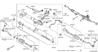 48203VG026-BOOT KIT-POWER STEERING GEAR