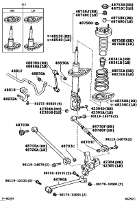 CARRIER SUB-ASSY, REAR AXLE, RH