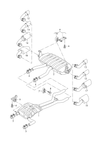 7P0253209J-Muffler f
