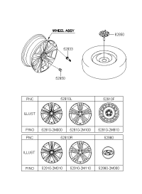 529102M910-WHEEL ASSY-TEMPORARY