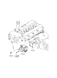 351002C300-BODY ASSY-THROTTLE