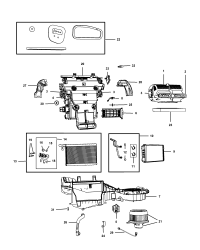 68224184AA-HOUSING AIR INLET INCLUDES: AIR INLET DOOR, SEAL