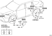 756010E130B0-MOULDING SUB-ASSY