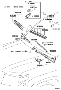 8511060400-MOTOR ASSY, WINDSHIELD WIPER