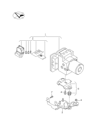 4M0614517M-Unit-ABS w/control unit software: